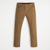 Slim Cotton Drill Five Pocket Trousers