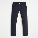 Slim Cotton Drill Five Pocket Trousers