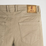 Five Pocket Slim Gabardine Trousers