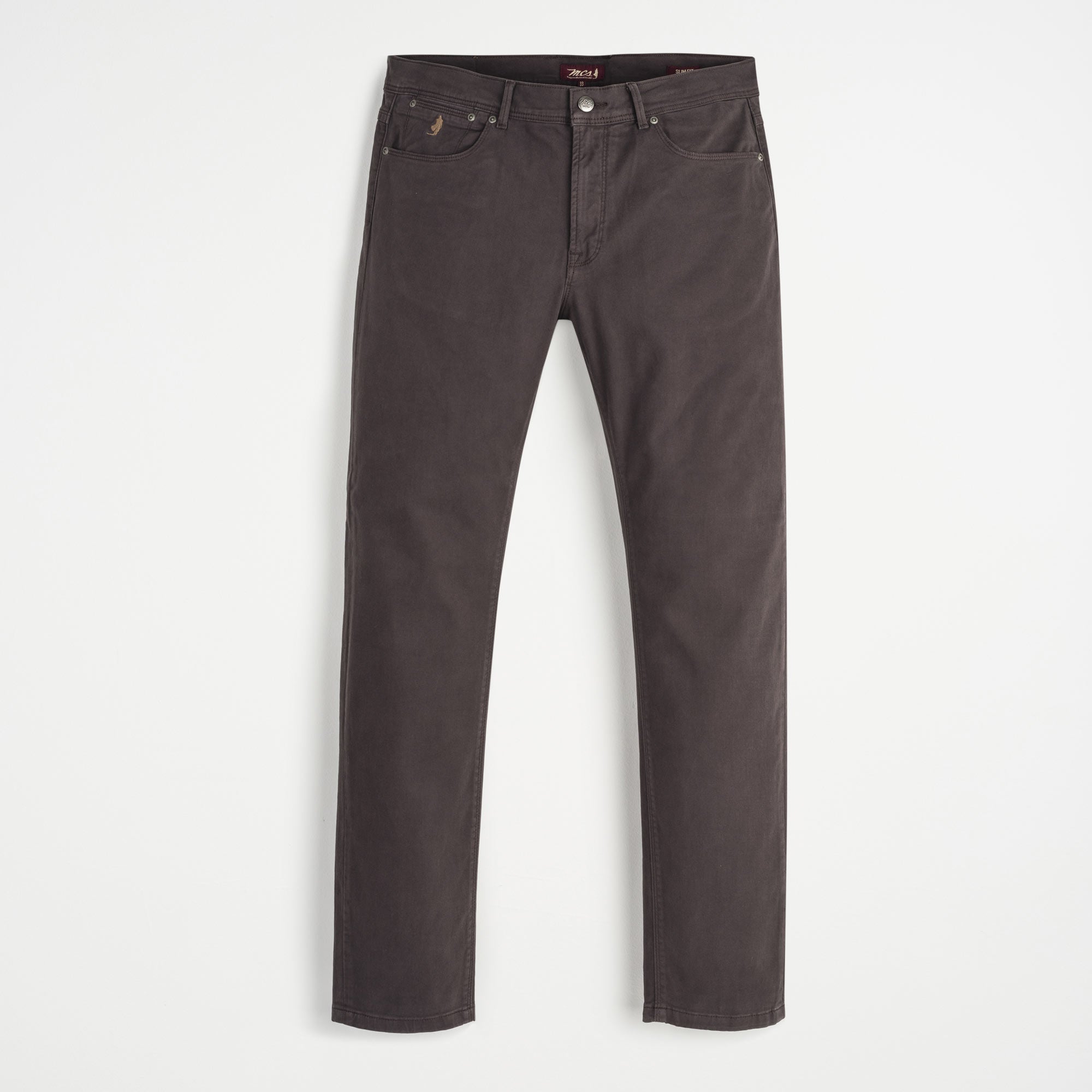 Pantaloni Cinque Tasche in Gabardina Slim