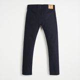 Pantaloni Cinque Tasche in Dobby di Cotone Slim