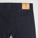 Slim Cotton Dobby Five Pocket Trousers