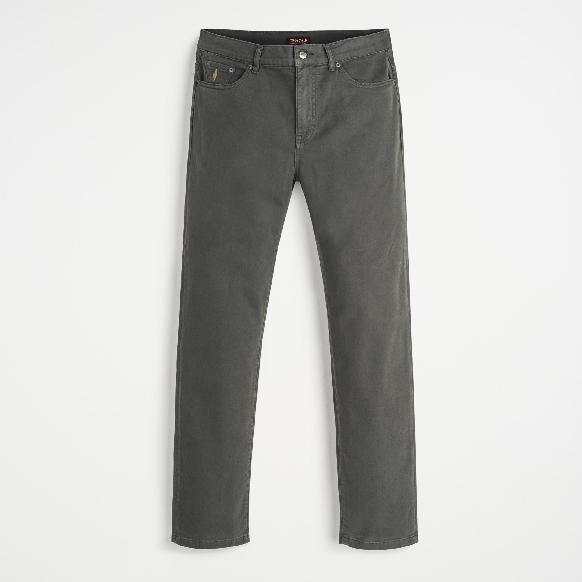 Five-pocket trousers in regular gabardine