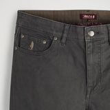 Five-pocket trousers in regular cotton dobby