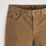 Five-pocket trousers in regular moleskin