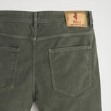 Five-pocket trousers in regular moleskin