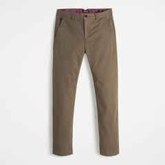 Pantaloni Chino Dobby Slim