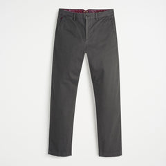 Chino trousers with regular printed lining