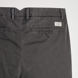 Chino trousers with regular printed lining