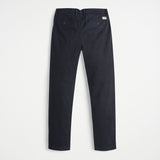 Chino trousers with regular printed lining