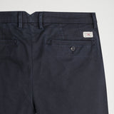 Chino trousers with regular printed lining