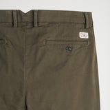 Chino trousers with regular printed lining