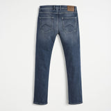 Tailored 5-pocket trousers in slim denim