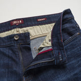 Jeans con Dettagli in Pelle Regular