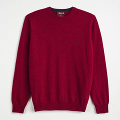 Fine Wool Crew Neck Sweater