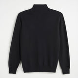 Thin Wool Half Zip Sweater