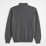 Thin Wool Half Zip Sweater