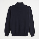 Thin Wool Half Zip Sweater