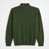 Thin Wool Half Zip Sweater