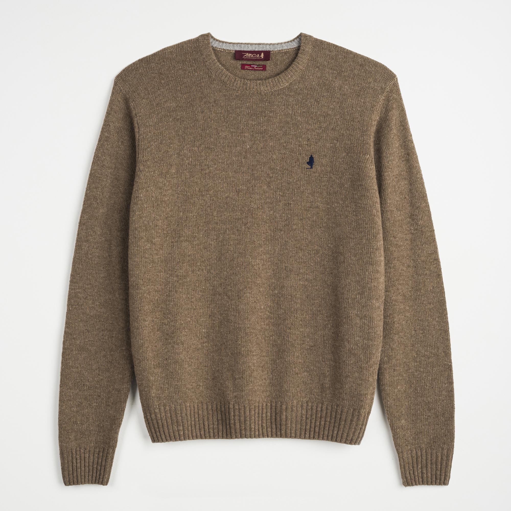 Wool Crew Neck Sweater