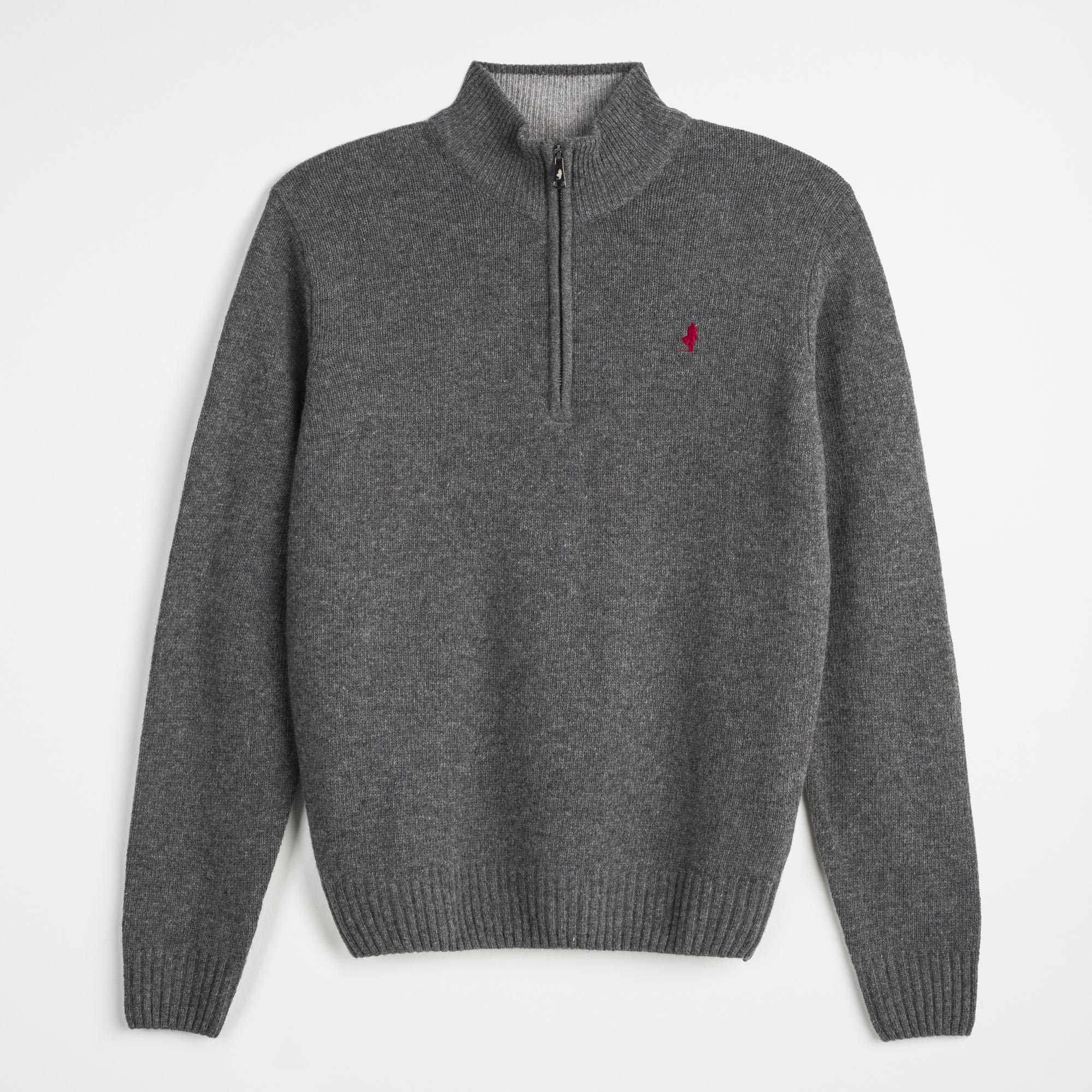 Half Zip Wool Sweater