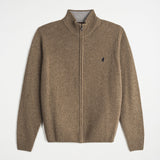 Full Zip Wool Sweater