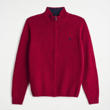 Maglione Full Zip in Lana