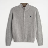 Full Zip Wool Sweater