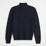 Full Zip Wool Sweater