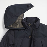 Quilted Jacket with Hood