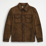 Overshirt in Suede