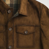 Overshirt in Suede