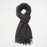 Herringbone Scarf with Fringes