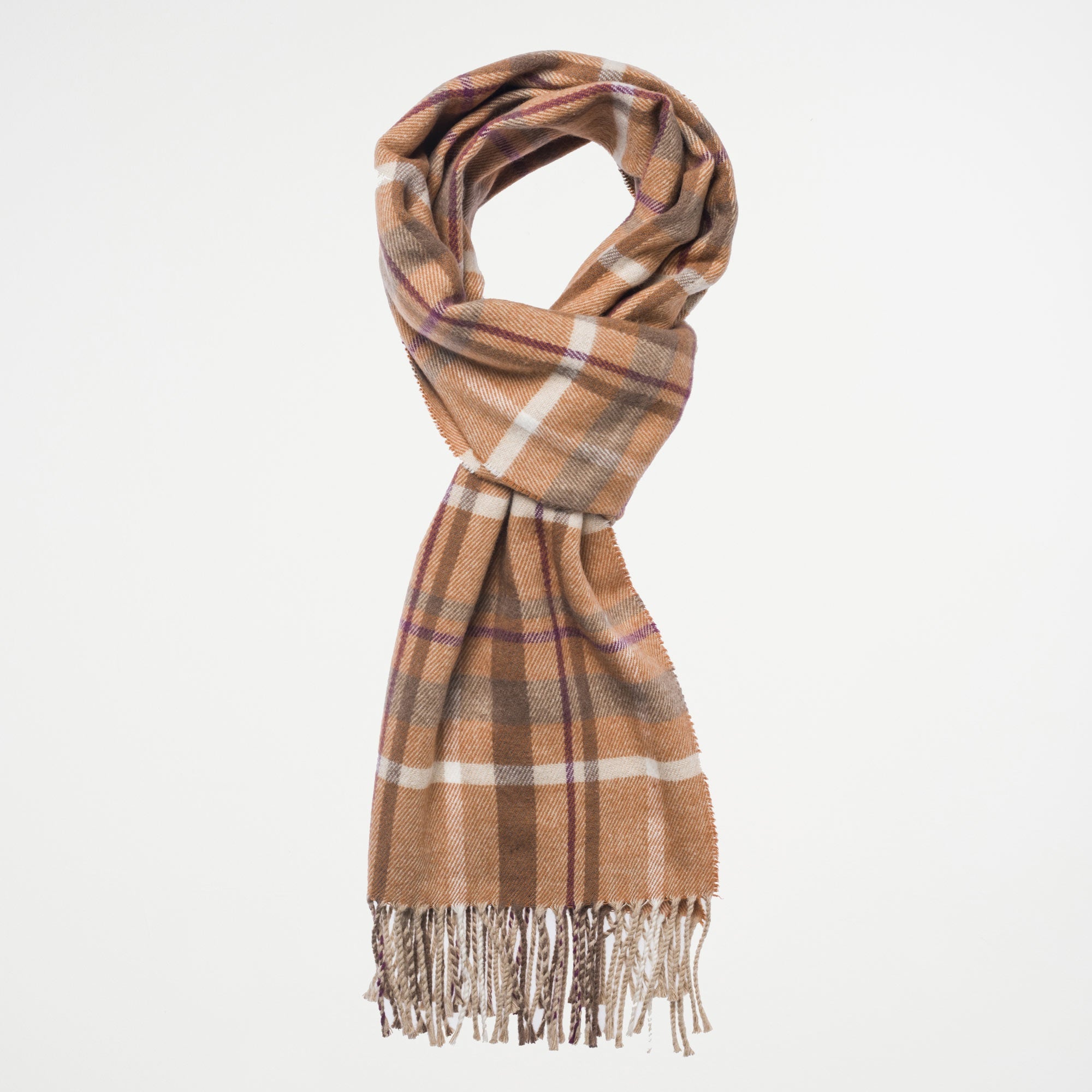 Checked Scarf