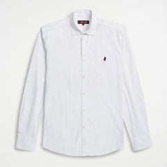 Slim Fit Stretch Cotton Shirt