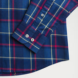 100% Cotton Macro Check Shirt