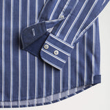 Regimental Striped Shirt 100% Cotton