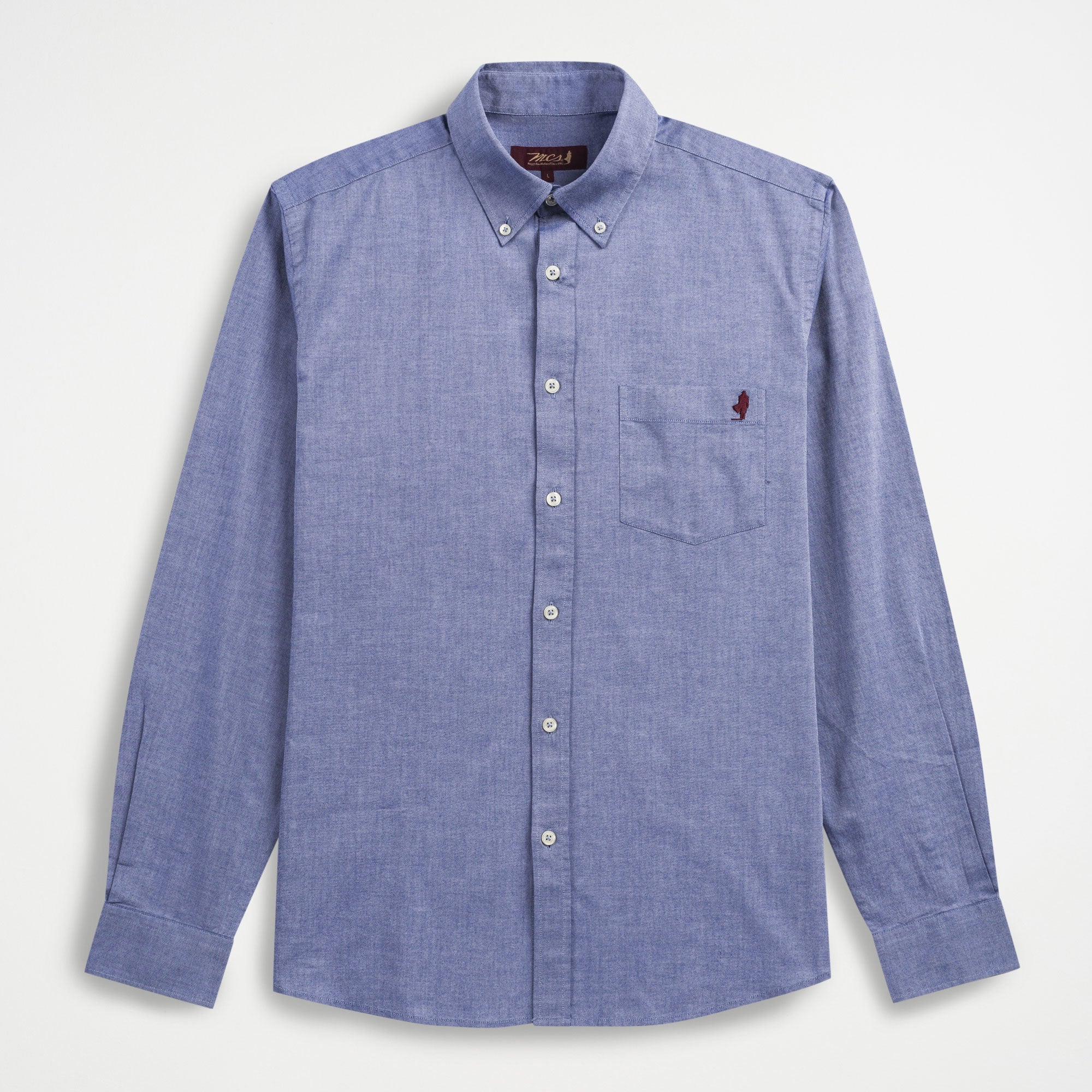 Plain Shirt with Pocket 100% Cotton