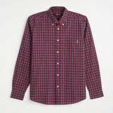 Checkered Shirt with Pocket 100% Cotton