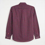 Checkered Shirt with Pocket 100% Cotton