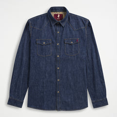 Camicia in Denim 100% Cotone