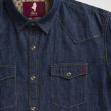 Camicia in Denim 100% Cotone