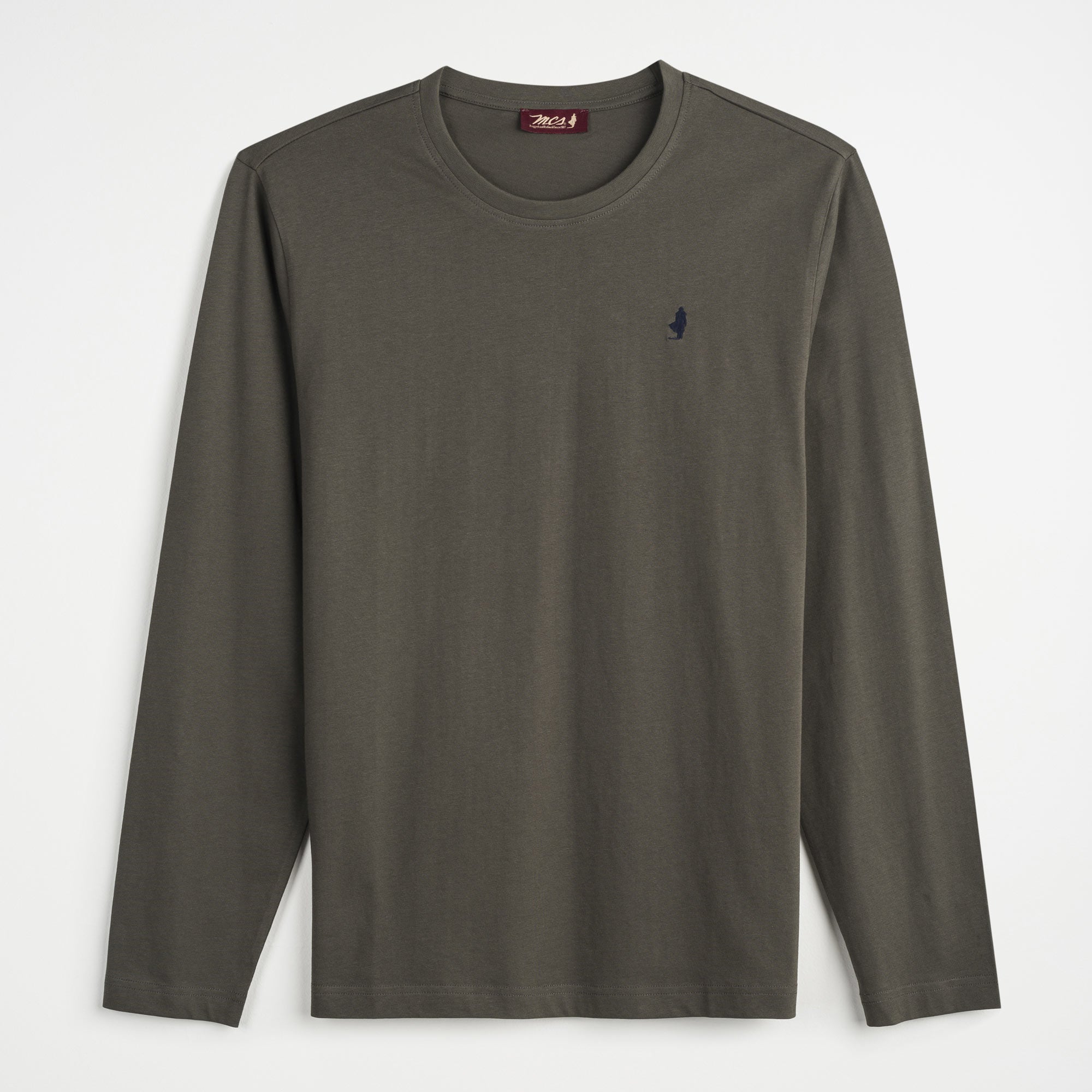 Solid Color Long Sleeve T-Shirt