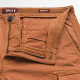 Summer Short Cargo Pants in Gabardine