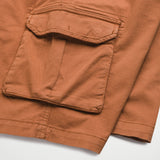 Summer Short Cargo Pants in Gabardine