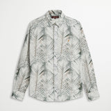 Floral Cotton and Linen Shirt