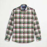 Camicia 100% Cotone a Quadri con Taschino