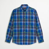 100% Cotton Poplin Shirt with Large Checks