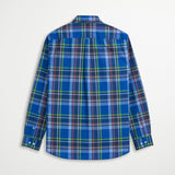 100% Cotton Poplin Shirt with Large Checks