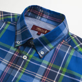 100% Cotton Poplin Shirt with Large Checks